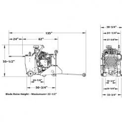 Diamond Products Core Cut 36" 71HP Kubota Diesel CC6571D-36 Concrete Walk-Behind Saw 41741 7 Diamond Products Core Cut 36" 71HP Kubota Diesel CC6571D-36 Concrete Walk-Behind Saw 41741 -Freud Diablo Blades Sales 5266 4 71xlrgepgph7xghq