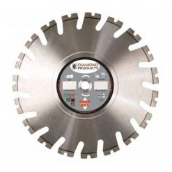Diamond Products 12" x .125" Cut-All Wet/Dry Ultra High Speed Blade H8CAU Concrete 21922