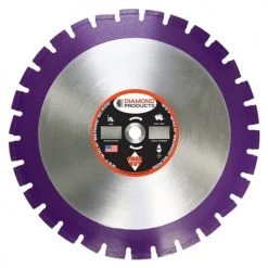 Diamond Products 20" x .140 x 1" Imperial Purple Asphalt Wet Blade 36823