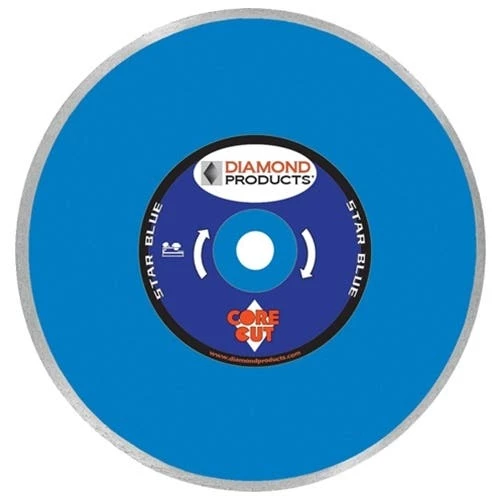Diamond Products 7" Dry - Star Blue Diamond Tile Blade 80014 1 Diamond Products 7" Dry - Star Blue Diamond Tile Blade 80014