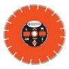 Diamond Products 48" x .210" x 1" Heavy Duty Orange Cured Concrete Wet Blade C52HX