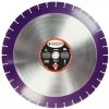 Diamond Products 26" X 187 X 1" Cured Concrete Imperial Purple Blade With Slant Segs 37039