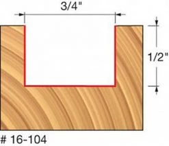 Freud 3/4" Mortising Bit 16-104