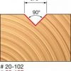 Freud 3/8" V Groove Router Bit 20-102