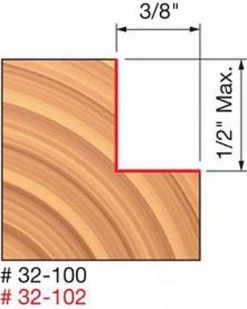 Freud 1-1/4" Rabbeting Router Bit 32-100