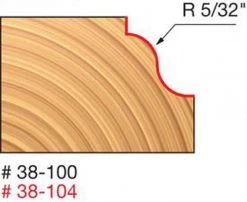 Freud 1-1/16" Roman Ogee Router Bit (Quadra Cut) 38-100
