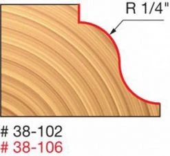Freud 1-3/8" Roman Ogee Router Bit (Quadra Cut) 38-102