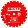 Freud Diablo 6-1/2" x 24 Tooth Framing Trim Saw Blade D0624A