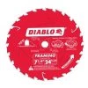 Freud Diablo 7-1/4" 24 Tooth Track Point Framing Saw Blade D0724A