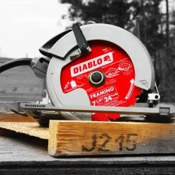 Freud Diablo 7-1/4" x 24 ATB Carbide Blade with Diamond Knockout Arbor (2 Pack) D0724VPX -Freud Diablo Blades Sales frd0724vpx 2