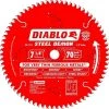 Freud Diablo 7-1/4" 70 Steel Demon Tooth Ferrous Metal Ultra Fine Saw Blade D0770F