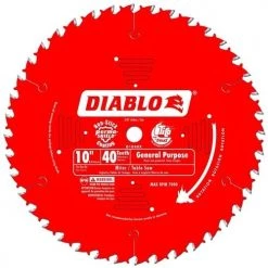 Freud Diablo 10" 40 Tooth General Purpose Saw Blade D1040X