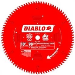 Freud Diablo 10" 90 Tooth Ultimate Flawless Finish Circular Saw Blade D1090X