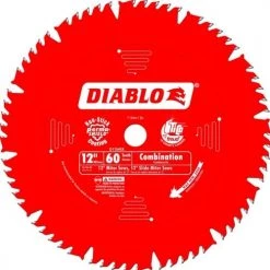 Freud Diablo 12" 60 Tooth Combination Circular Saw Blade D1260X