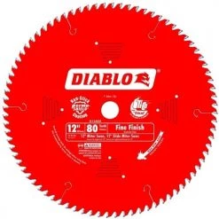Freud Diablo 12" 80 Tooth Finishing Circular Saw Blade D1280X