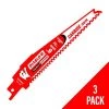 Freud Diablo 6" Demo Demon 5/7 TPI Carbide Reciprocating Saw Blade (3 Pack) DS0606CWS3