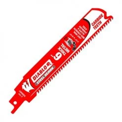 Freud Diablo 6" Steel Demon 8 TPI Carbide Reciprocating Saw Blade DS0608CF