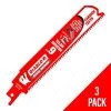 Freud Diablo 6" Steel Demon Medium Metal 10 TPI Carbide Reciprocating Saw Blade (3 Pack) DS0610CF3