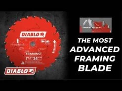 Freud Diablo 7-1/4" x 24 ATB Carbide Blade with Diamond Knockout Arbor (2 Pack) D0724VPX