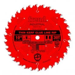 Freud Diablo 10" 30 Tooth Industrial Thin Kerf Glue Line Ripping Blade LM75R010